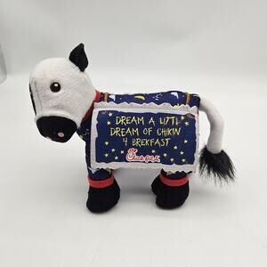 Chick-fil-A Cow Plush Dream a Little Dream Pajama Breakfast 7" Stuffed Animal